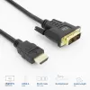 ACT AK3736 αντάπτορας καλωδίου βίντεο 3 m HDMI Type A (Standard) DVI-D μαύρο
