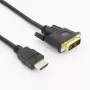 ACT AK3737 αντάπτορας καλωδίου βίντεο 5 m HDMI Type A (Standard) DVI-D μαύρο