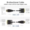 ACT AK3737 αντάπτορας καλωδίου βίντεο 5 m HDMI Type A (Standard) DVI-D μαύρο
