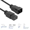 Καλώδιο τροφοδοσίας ACT C20–C21 IEC60320 μαύρο 3 m, 16 A, 250 V
