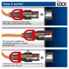 ACT καλώδιο τροφοδοσίας C14 IEC Lock+ Dual Locking - C15 IEC Lock+ μαύρο 3 m, PC3876