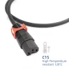 ACT καλώδιο τροφοδοσίας C14 IEC Lock+ Dual Locking - C15 IEC Lock+ μαύρο 3 m, PC3876