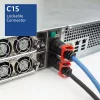 ACT καλώδιο τροφοδοσίας C14 IEC Lock+ Dual Locking - C15 IEC Lock+ μπλε 2 m, PC3874