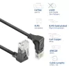 ACT DD7901 καλώδιο δικτύου μαύρο 1 m Cat6a U/UTP (UTP)