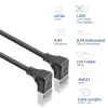ACT καλώδιο δικτύου DA5900 Cat6a U/FTP (STP), RJ-45 σε RJ-45, 0,5 m, μαύρο