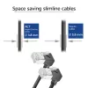 Καλώδιο δικτύου ACT Cat6a U/FTP (STP) DA6902, 2 m, RJ-45 σε RJ-45, μαύρο