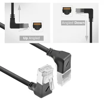 Καλώδιο δικτύου ACT DA7903 Cat6a U/FTP (STP) μαύρο, 3 m, RJ-45 σε RJ-45, επιχρυσωμένες επαφές