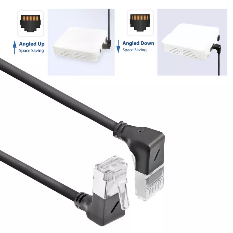 Καλώδιο δικτύου ACT Cat6a U/FTP (STP) RJ-45–RJ-45 1,5 m μαύρο DA7951