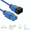 Καλώδιο τροφοδοσίας ACT C20–C21 IEC60320 μπλε 2 m, 16 A, 250 V