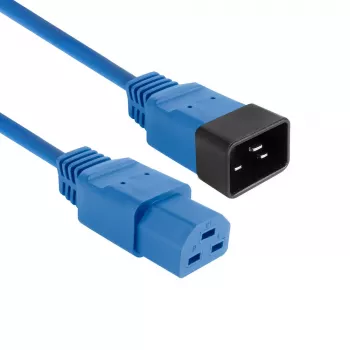 Καλώδιο τροφοδοσίας ACT C20–C21 IEC60320 μπλε 3 m, 250 V 16 A