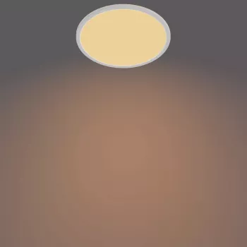Φωτιστικό οροφής Philips Functional Super λεπτό 18 W LED, στρογγυλό, λευκό, μη αντικαταστάσιμος λαμπτήρας, 220–240 V