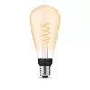 Έξυπνος λαμπτήρας Philips 1 τεμ. ST72 E27 Filament Edison Bluetooth Zigbee