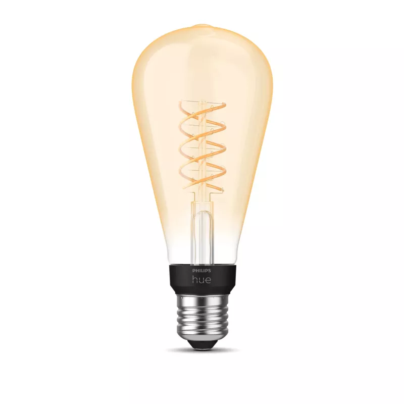 Έξυπνος λαμπτήρας Philips 1 τεμ. ST72 E27 Filament Edison Bluetooth Zigbee