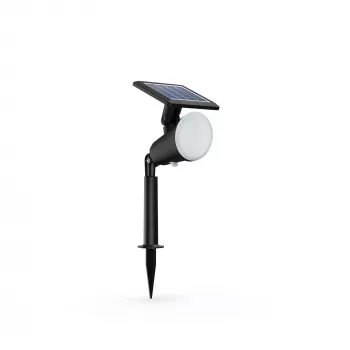 Φωτιστικά δαπέδου/πασσάλου Philips Jivix 1,4 W, εξωτερικό φωτιστικό δαπέδου/κολόνας, μαύρο, πλαστικό, IP44, βεράντα, κήπος, III
