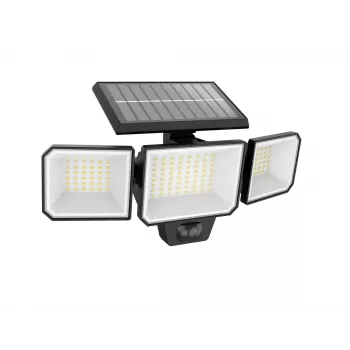 Φωτιστικό ασφαλείας Philips Securit 8,7 W LED ηλιακό 5000 K, μπαταρία 4 V, μαύρη θήκη πλαστικού