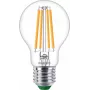 Λαμπτήρας LED Philips Classic αντίστοιχος 60W, E27 διάφανος θερμό λευκό, συσκευασία 3 τεμ., ενεργειακή κλάση A