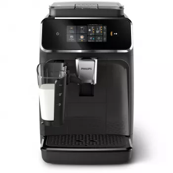 Μηχανή espresso Philips EP2334/10 – πλήρως αυτόματη, επιτραπέζια, ενσωματωμένος κεραμικός μύλος, δοχείο γάλακτος, φίλτρο AquaClean, οθόνη αφής, μαύρη
