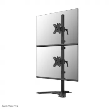 Neomounts Dual-Monitorständer DS45-600BL2V για 2 οθόνες 10–32 inch, VESA 75x75–100x100, μέγιστο φορτίο 9 kg, ελεύθερος, μαύρο