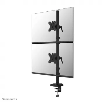 Neomounts DS60-600BL2V βραχίονας διπλής οθόνης 10-32 inch, σφιγκτήρας/διάτρηση γραφείου, 9 kg, 25,4 cm (10 inch), 81,3 cm (32 inch), 100 x 100 mm, μαύρο