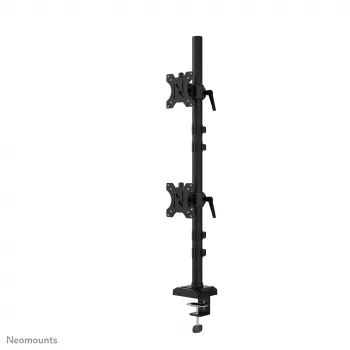 Neomounts DS60-600BL2V βραχίονας διπλής οθόνης 10-32 inch, σφιγκτήρας/διάτρηση γραφείου, 9 kg, 25,4 cm (10 inch), 81,3 cm (32 inch), 100 x 100 mm, μαύρο