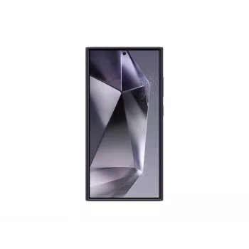 Θήκη Samsung Galaxy S24 Ultra θήκη σιλικόνης σκούρο μοβ