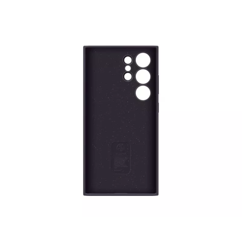 Θήκη Samsung Galaxy S24 Ultra θήκη σιλικόνης σκούρο μοβ