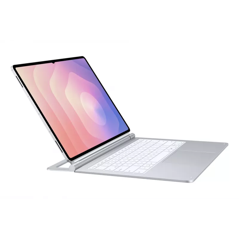 Samsung EF-DX935 QWERTY αγγλικό Pogo Pin ασημί