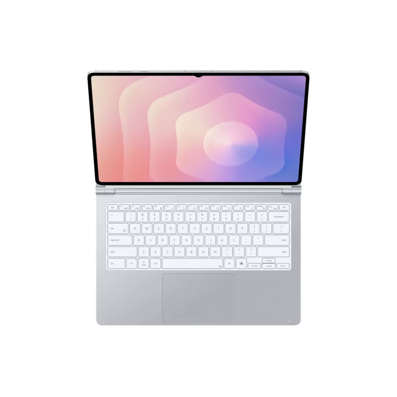 Samsung EF-DX935 QWERTY αγγλικό Pogo Pin ασημί