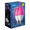 TP-Link Tapo L430C έξυπνος λαμπτήρας, συσκευασία 2 τεμ., πολύχρωμο, E14