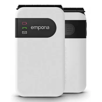 Emporia SIMPLICITYglam.4G 7,11 cm (2,8 ίντσες) 106 g λευκό κινητό τηλέφωνο ηλικιωμένων