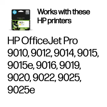 HP 963XL High Yield Κίτρινο Γνήσιο μελανοδοχείο