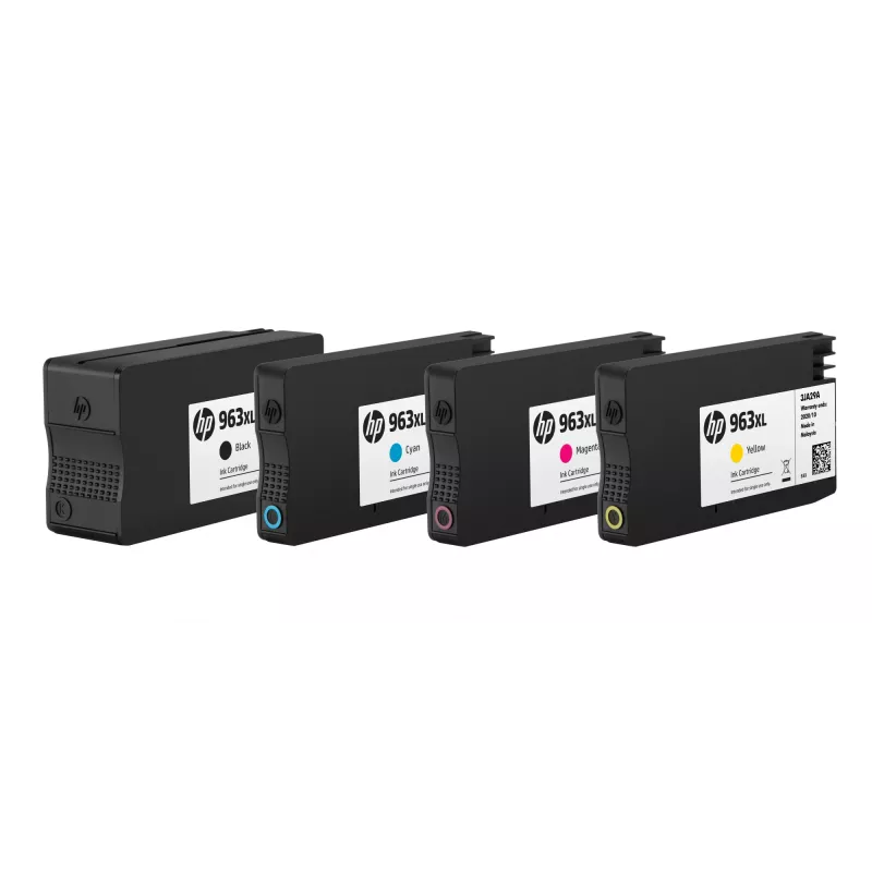 HP 963XL High Yield Μαύρο Γνήσιο μελανοδοχείο, Μαύρο, 1 τεμ., 2000 σελίδες