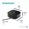 HP USB-C Dock G5 Ενσύρματο USB 3.2 Gen 1 Type-C μαύρο 100W