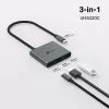 TP-Link UH3020C Hub διασύνδεσης USB Type-C 5000 Mbit/s γκρι