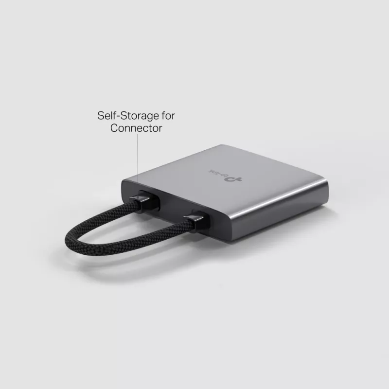 TP-Link UH3020C Hub διασύνδεσης USB Type-C 5000 Mbit/s γκρι