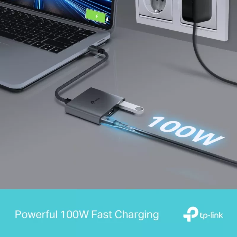 TP-Link UH3020C Hub διασύνδεσης USB Type-C 5000 Mbit/s γκρι