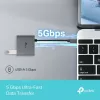 TP-Link UH3020C Hub διασύνδεσης USB Type-C 5000 Mbit/s γκρι