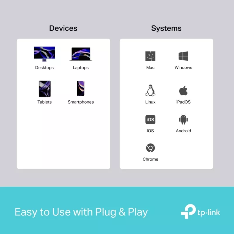 TP-Link UH3020C Hub διασύνδεσης USB Type-C 5000 Mbit/s γκρι
