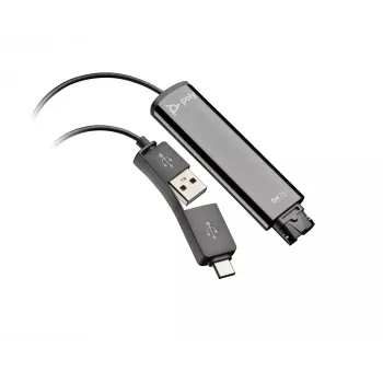 HP Poly DA75 USB σε QD Μαύρος Adapter TAA