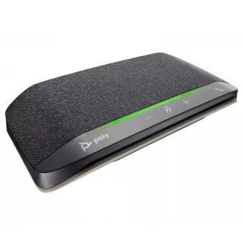 HP Poly Sync 10 USB-A USB-C Speakerphone, Ασημί, Windows 10, Windows 11, MacOS, RoHS, Federal Communications Commission (FCC), CE, 182 mm, 89 mm