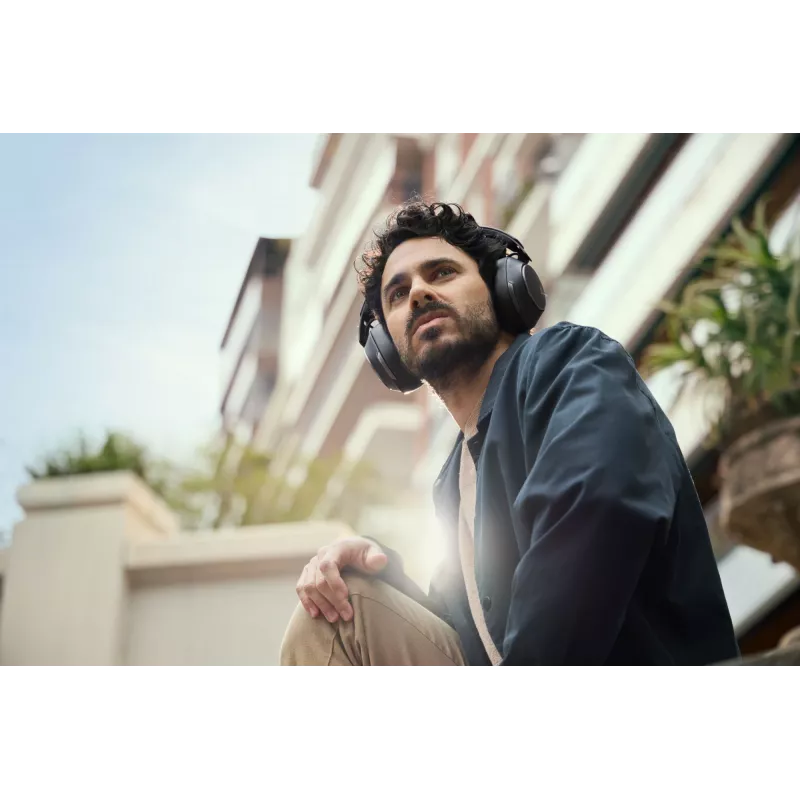 Headset POLY Voyager Surround 80 UC Ασύρματο Bluetooth Μουσική Καθημερινό Μαύρο