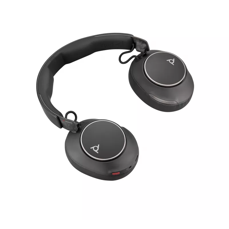 Headset POLY Voyager Surround 80 UC Ασύρματο Bluetooth Μουσική Καθημερινό Μαύρο