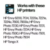 HP 303 Μαύρο Γνήσιο Μελάνι εκτυπωτή, Μαύρο, 1 τεμ., 200 σελίδες