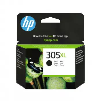 HP 305XL High Yield μαύρο γνήσιο δοχείο μελανιού, μαύρο, 1 τεμ., 240 σελίδες