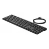 HP Wired Desktop 320K πληκτρολόγιο πλήρους μεγέθους USB μαύρο καλώδιο 1,8m