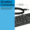 HP Wired Desktop 320K πληκτρολόγιο πλήρους μεγέθους USB μαύρο καλώδιο 1,8 m