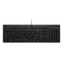 HP 125 ενσύρματο πληκτρολόγιο πλήρους μεγέθους USB μεμβράνης μαύρο