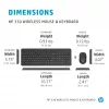 HP 330 ασύρματος συνδυασμός ποντικιού και πληκτρολογίου