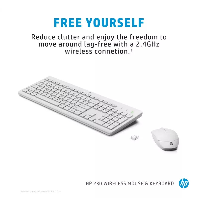 HP 230 Ασύρματο Σετ Ποντικιού και Πληκτρολογίου