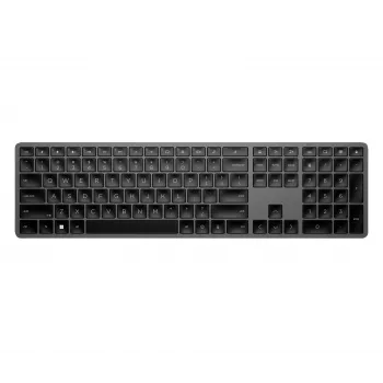Ασύρματο Πληκτρολόγιο Full-Size HP 975 — RF Wireless + Bluetooth, Μαύρο, Διάταξη 100%
